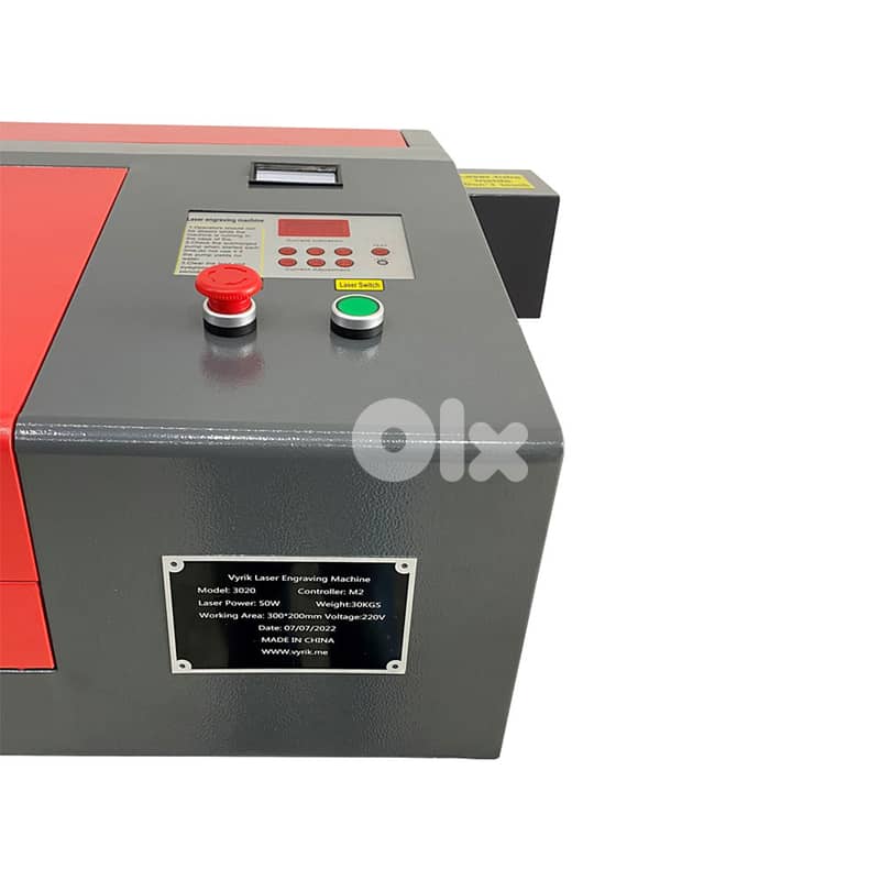 Vyrik 50W Co2 Laser (liftable Bed) Incl. all Upgrades 2