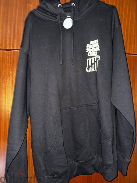 anti social social club hoodie 0