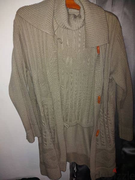 للبيع جاكيت مع كنزه نسائيه 2