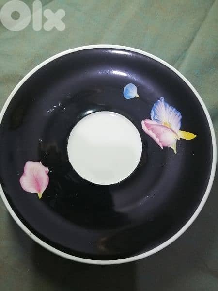 Japanese hand painted cups set 4