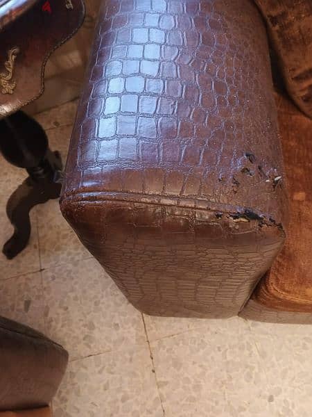 طقم كنابيات للبيع ٣+٢+١ 1