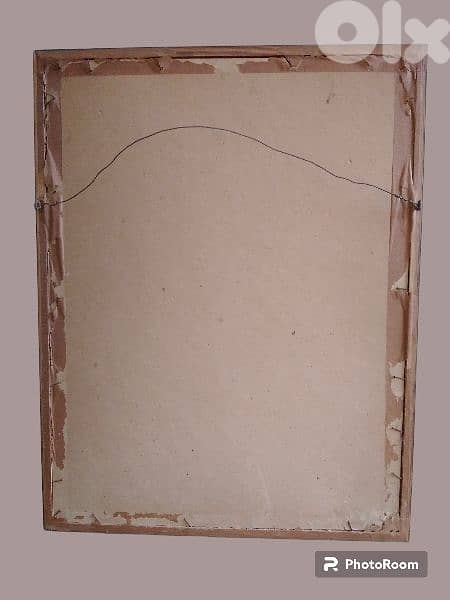 An Old watercolor by Dimitris Vassiliou 1960's 3