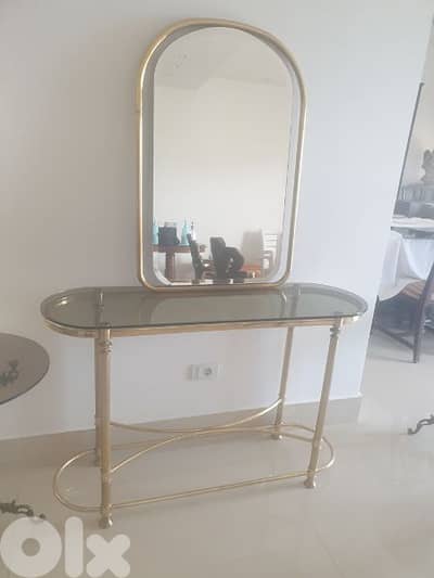 entrance home mirror & stand