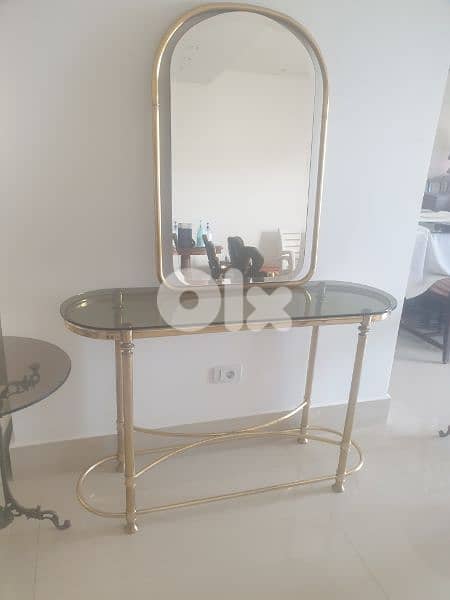 entrance home mirror & stand 1