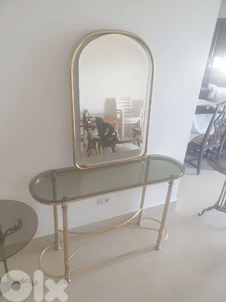 entrance home mirror & stand 2