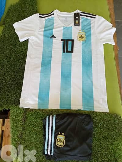 Messi Argentina football Shirt & Short (Made in Thailand)