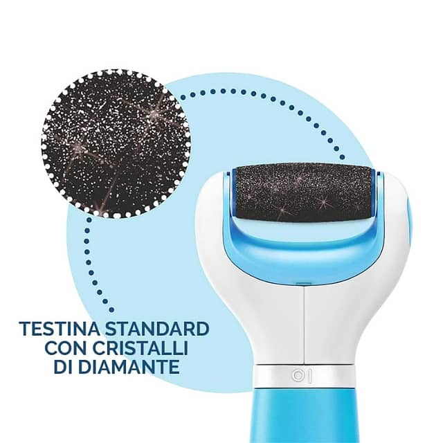 Scholl Callus Remover with 2 Extra Crystal Diamond Heads 2
