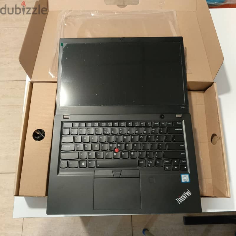 لابتوب جديد Boxed Refurbished t490s thinkpad lenovo 14'' 8gb 256gbnvme 4