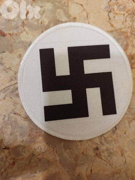 Replica Rounded German Nazi Sawastica 8 cm diameter 0