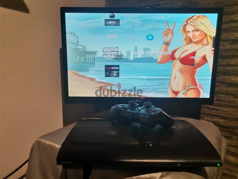 Ps3 Super Slim 500 Gb 1 Controller 13 Game 1