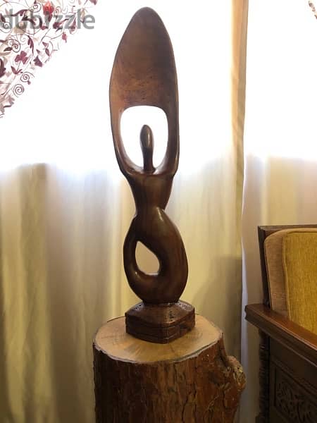 wooden statue 1