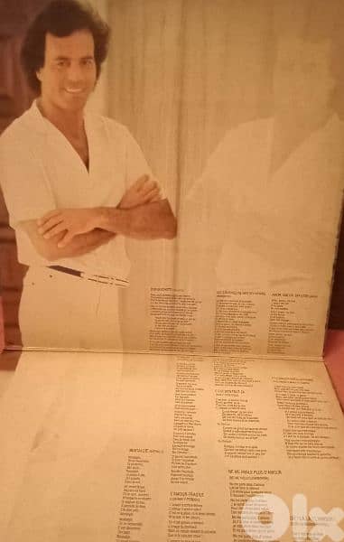 disques 33 tour of Julio iglesias 0