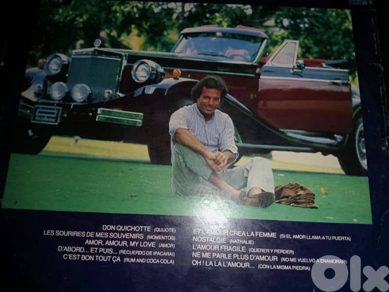 disques 33 tour of Julio iglesias 1