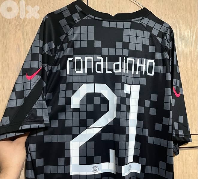 Ronaldinho 21/22 season  psg nike practice special edition kit 0