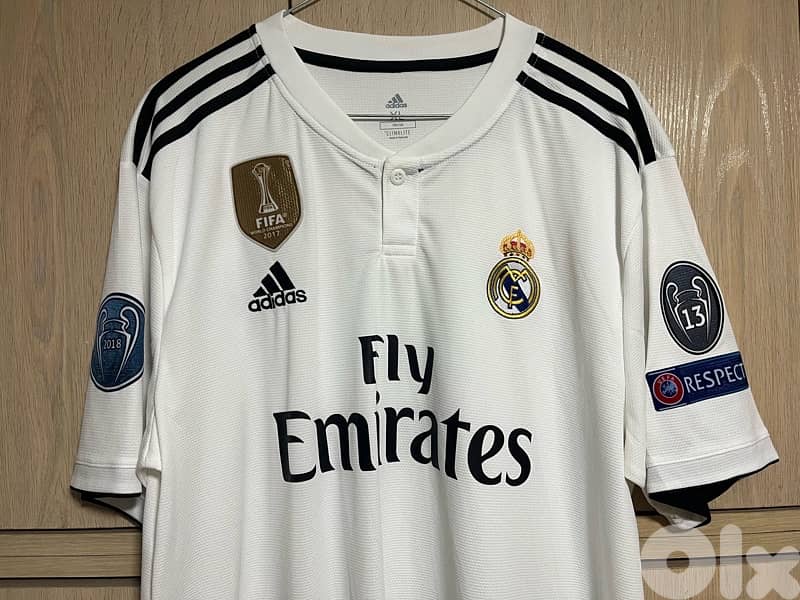 Real Madrid Zidane 5 2018 -2019 special Edition adidas kit 0