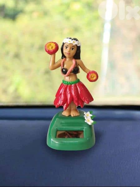 cute solar power swinging toys 2