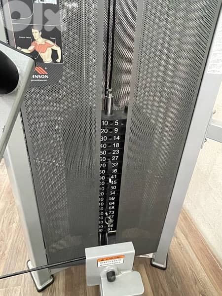 JOHNSON Inclined chest press weight training machine 3