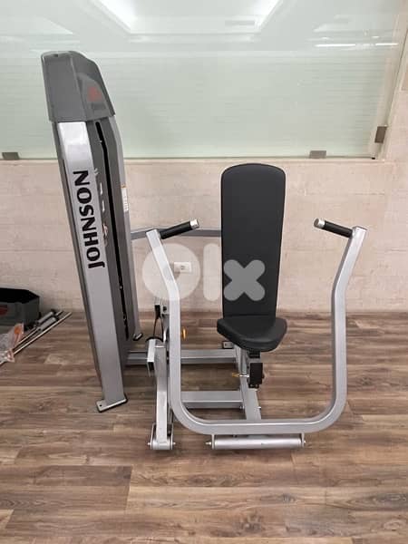 JOHNSON Inclined chest press weight training machine 4