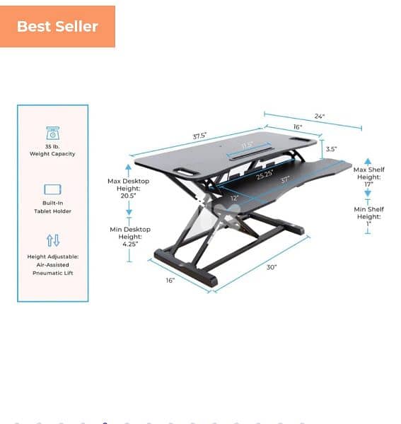 standing desk, desk converter 4