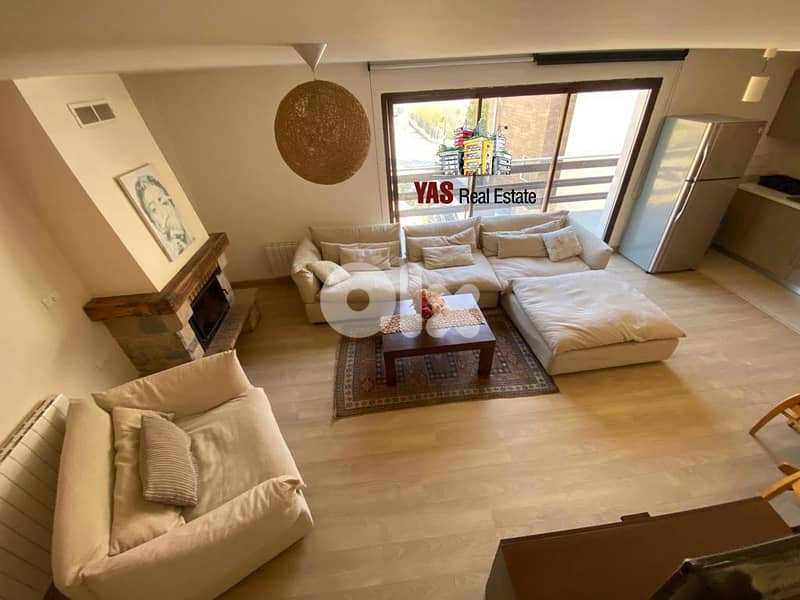 Faraya / Tilal Al Asal 120m2 | Duplex | Rarely Used | Furnished | DA 4