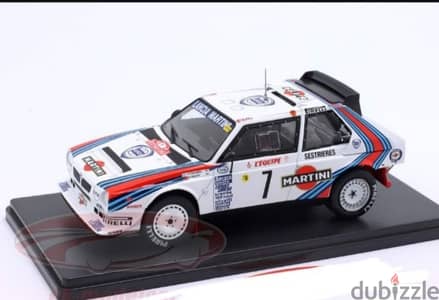 Lancia Delta S4 (Rally Monte Carlo 1986) diecast car model 1:24.