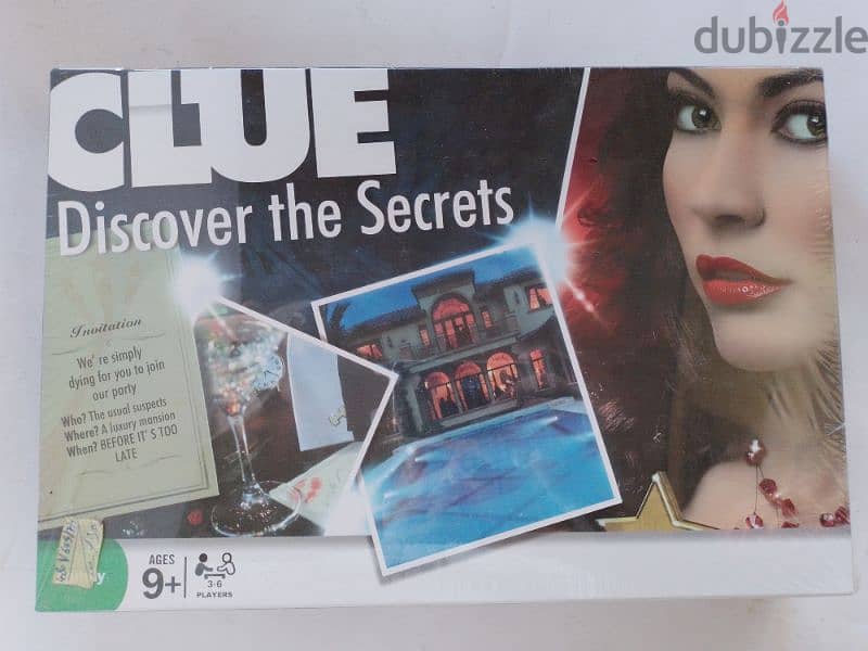 clue game discover the secret 1