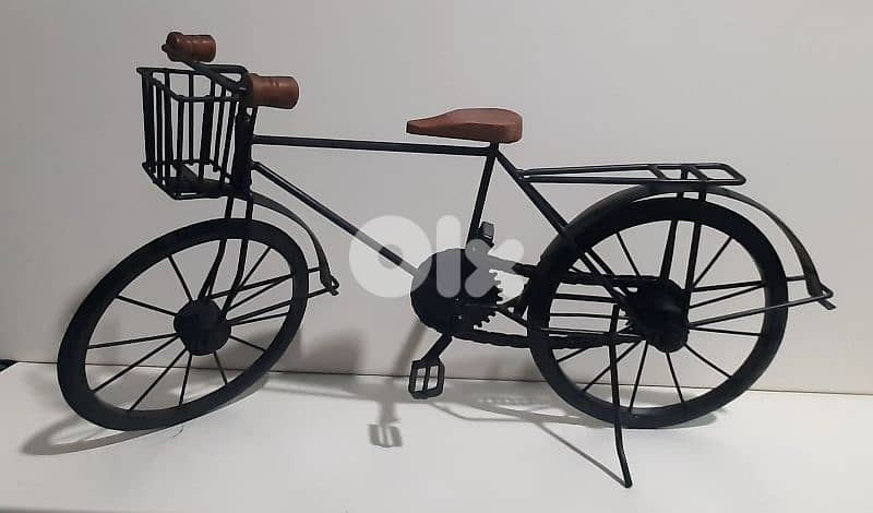 hand made old vintage cars and bycycle. 3