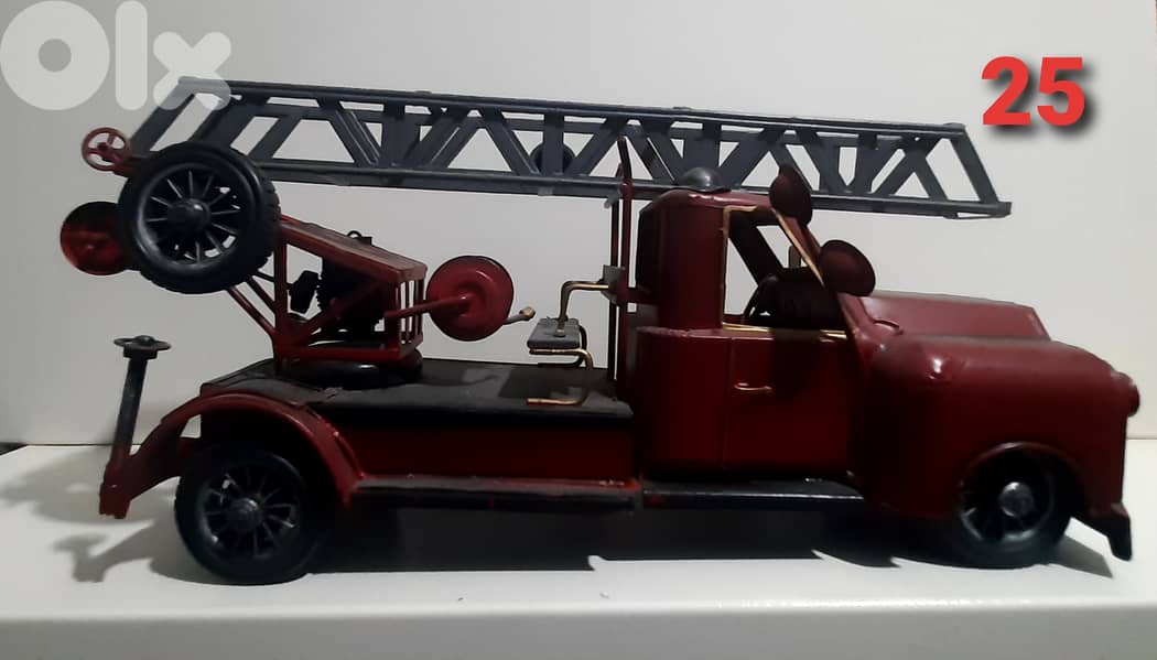 hand made old vintage cars and bycycle. 12