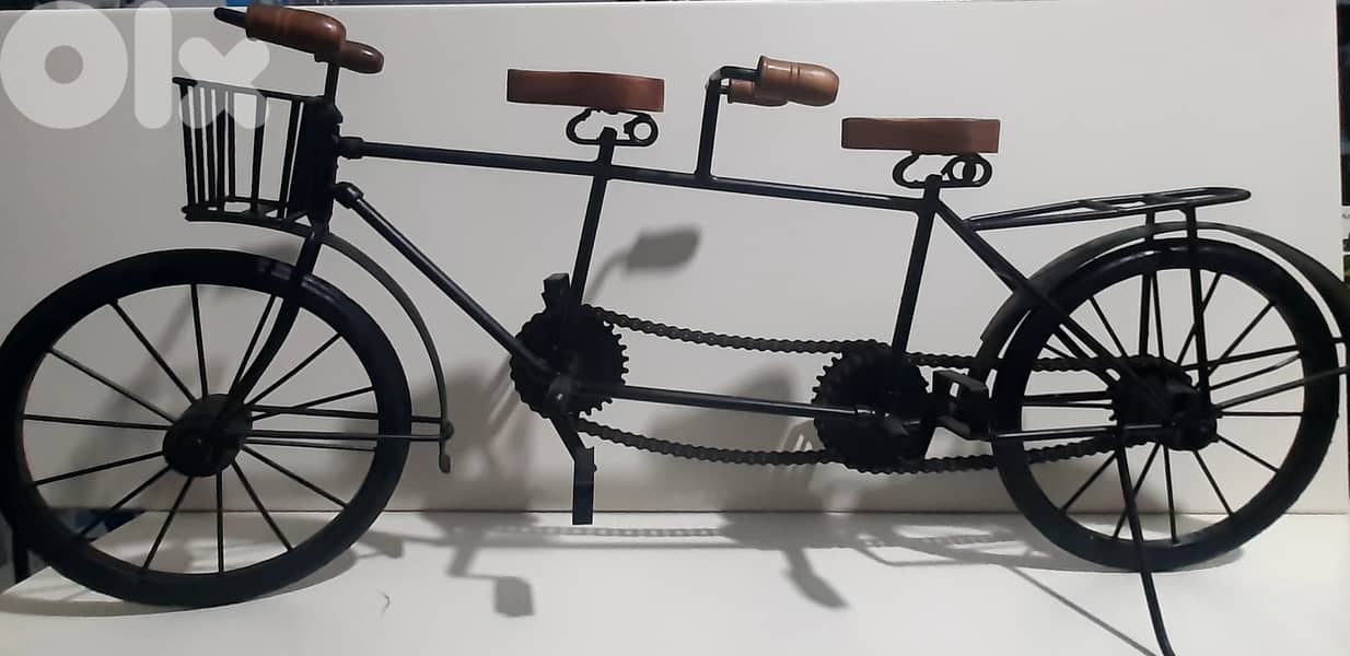 hand made old vintage cars and bycycle. 14