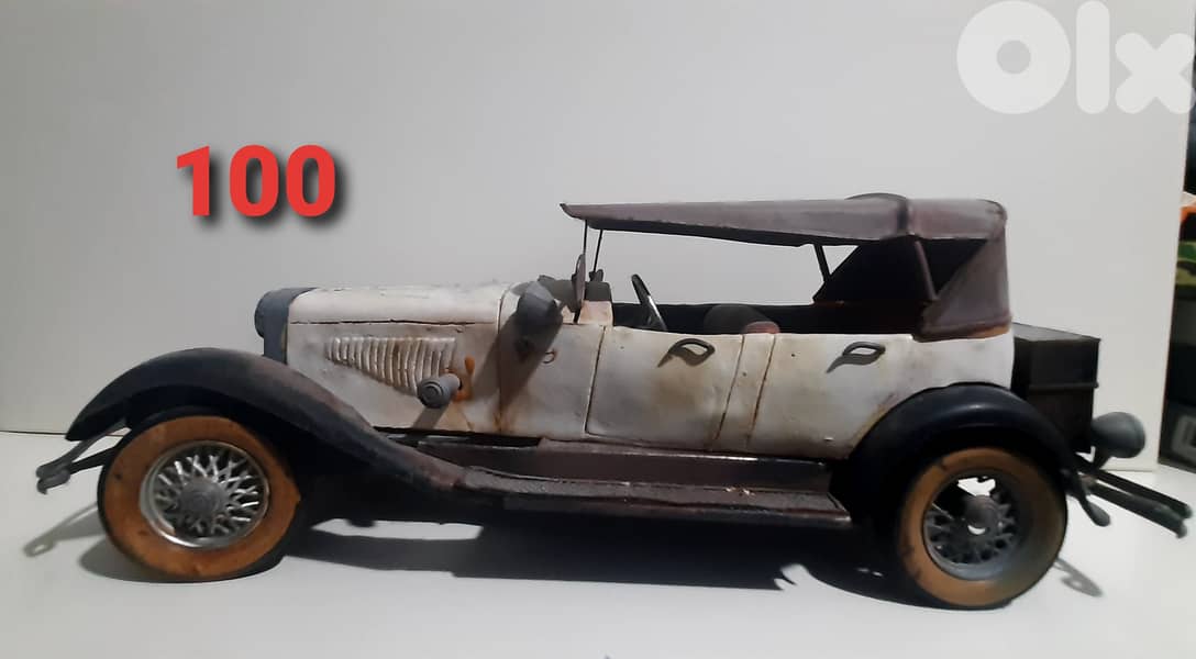 hand made old vintage cars and bycycle. 15