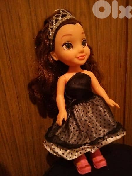 BELLE BEATY &THE BEAST ANIMATOR Disney as new Big doll glass eyes=21$ 4