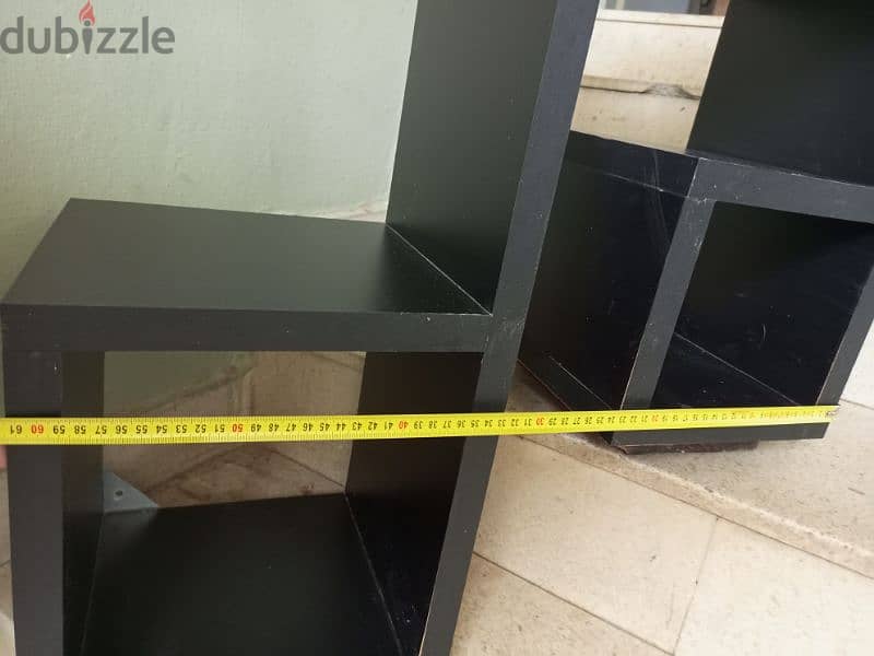 decorative music notes shelves (مكتبة، ديكور) رف خشب بشكل نوطات موسيقى 6