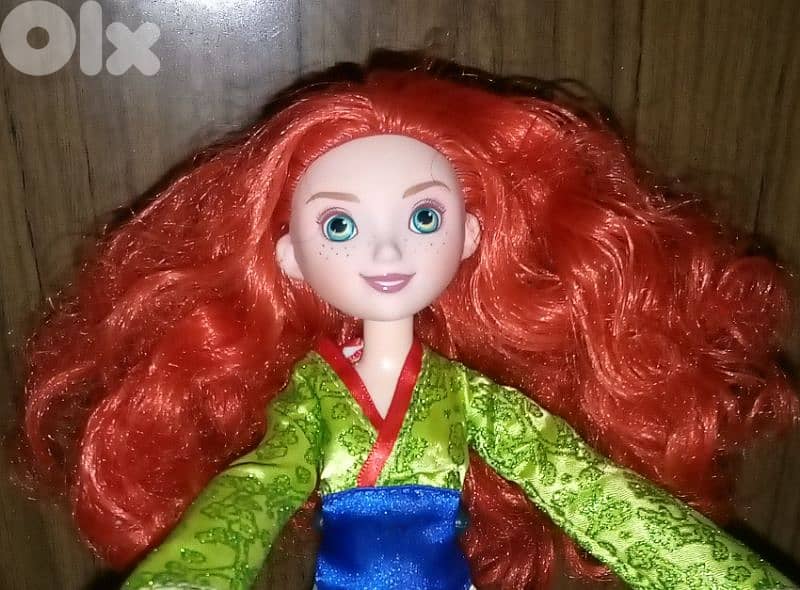 Princess MERIDA -BRAVE The Disney movie Hasbro character Great doll=21 1