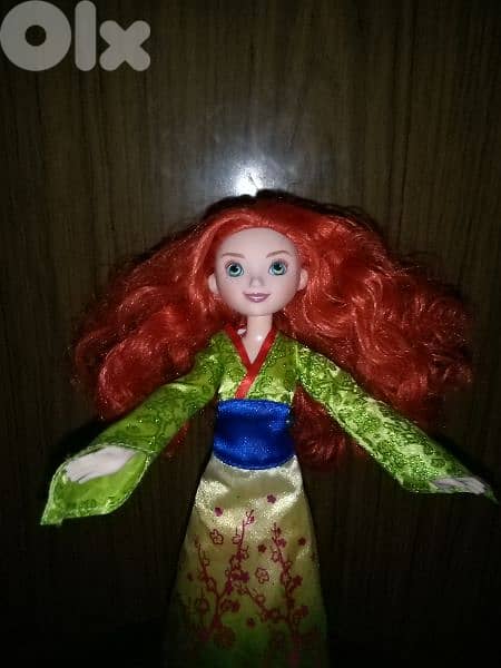 Princess MERIDA -BRAVE The Disney movie Hasbro character Great doll=21 4