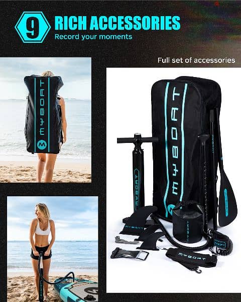 MYBOAT BASS HUNTER PRO Inflatable sup and kayak 12