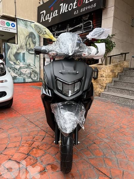 yamaha Ray zr Street rally Hybrid 125 cc 3