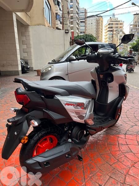 Yamaha Ray zr Street rally hybrid 125 cc 1