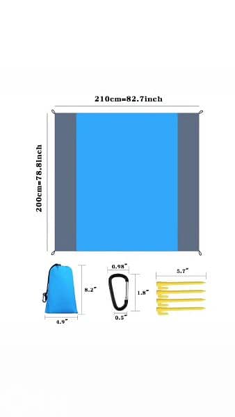 Multi purpose Beach/Camping Mat 5