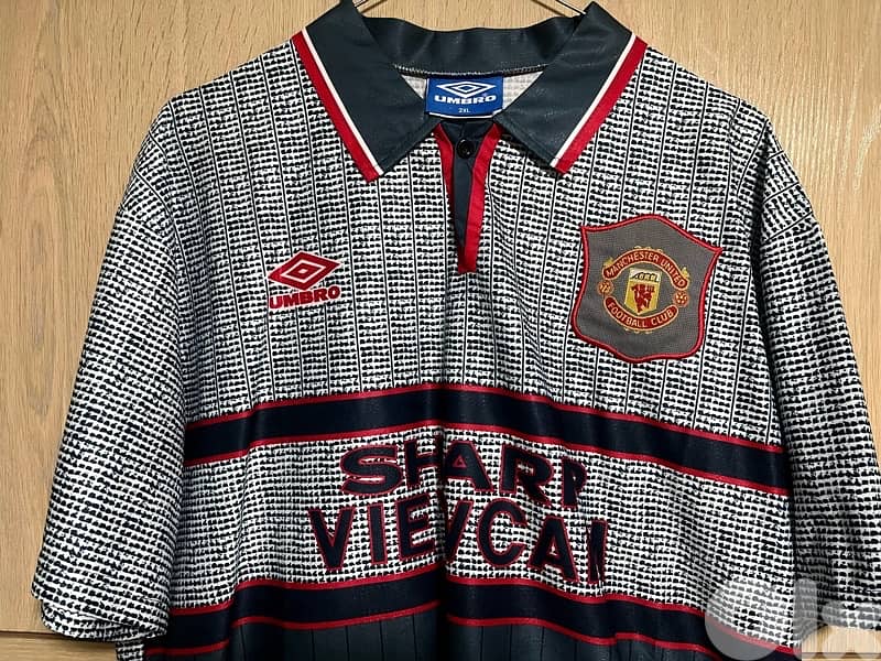 Manchester United 95/96 3rd special edition umbro beckham 24 kit 0
