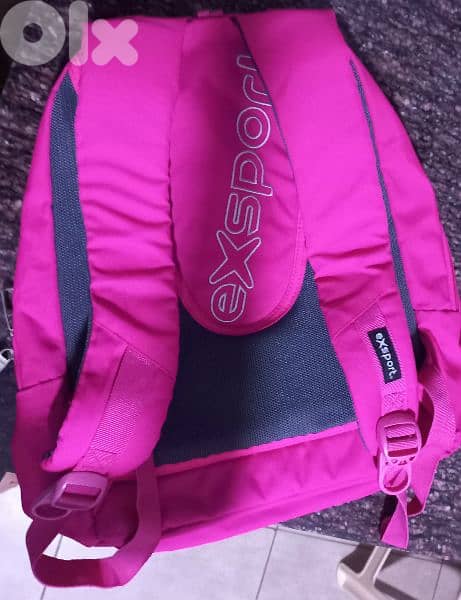 eXsport pink school bag 1
