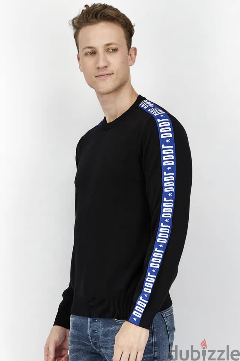 Diesel K-Tracky Sweater Black Size L 6