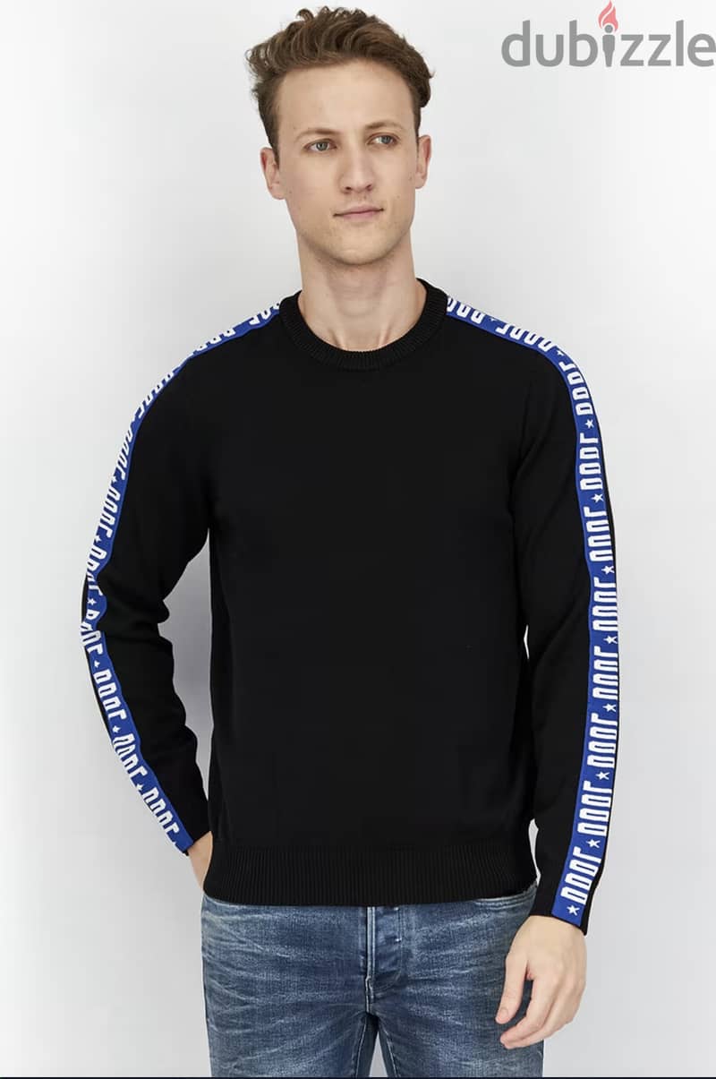 Diesel K-Tracky Sweater Black Size L 4