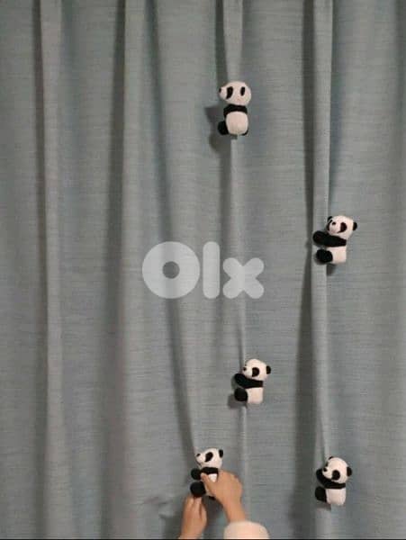 cute plush panda magnets!! 2