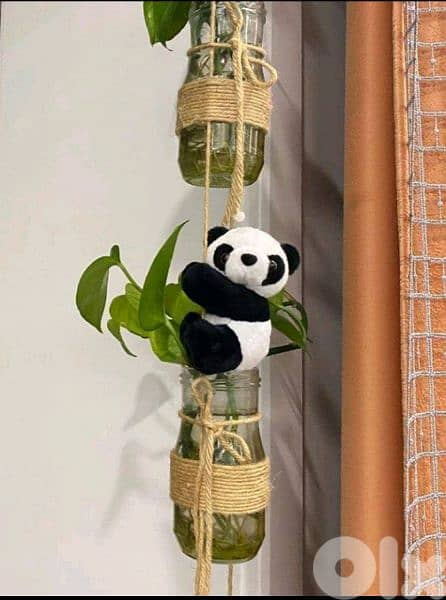 cute plush panda magnets!! 3