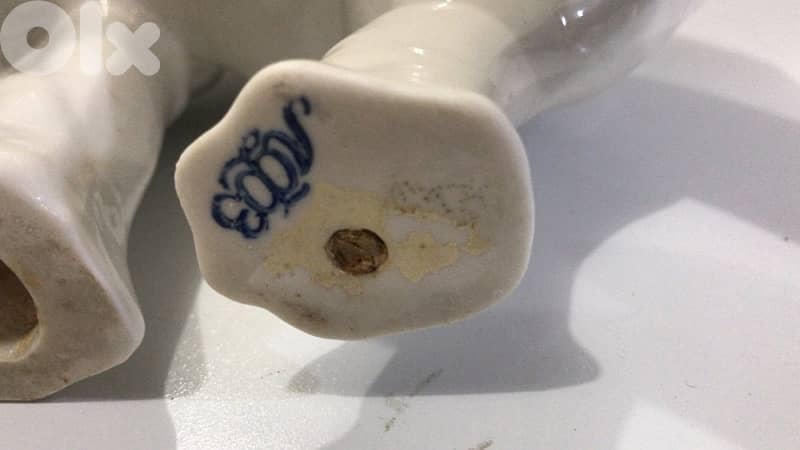 antiqie Vienne porcelaine figuurine signed 5