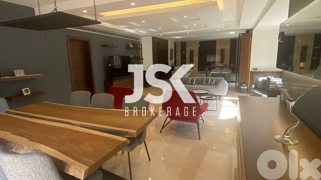 L13230-Fully Furnished High-End Apartment for Rent In Baabda 0