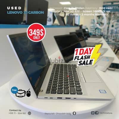 Used Like New Laptop Lenovo X1 Carbon