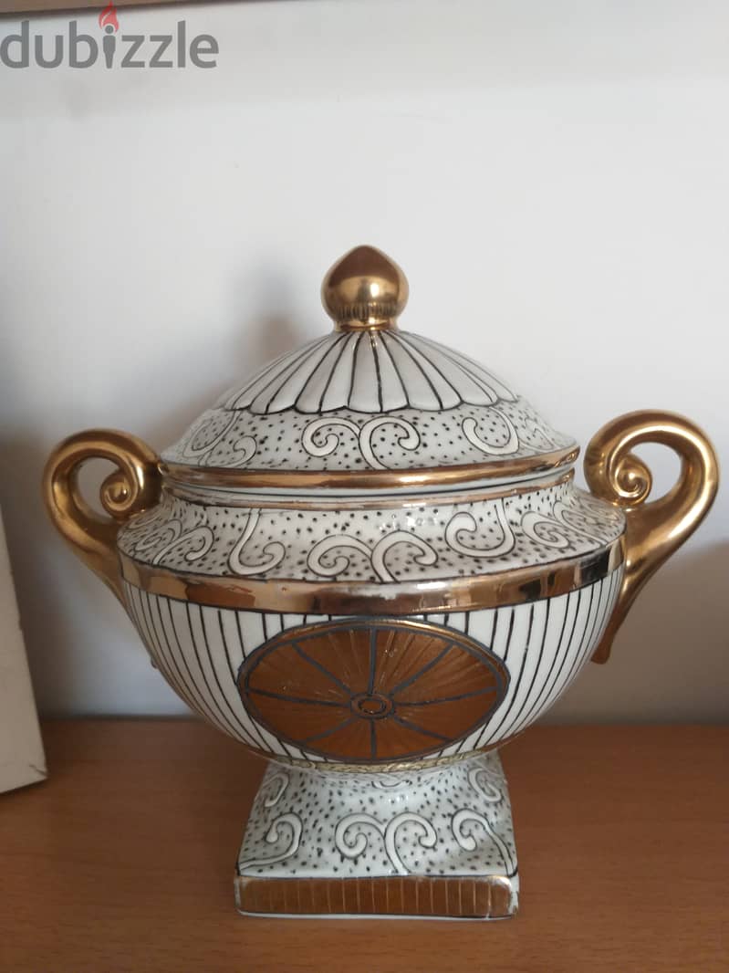Rare Vintage Vase 1989 with Lid 4