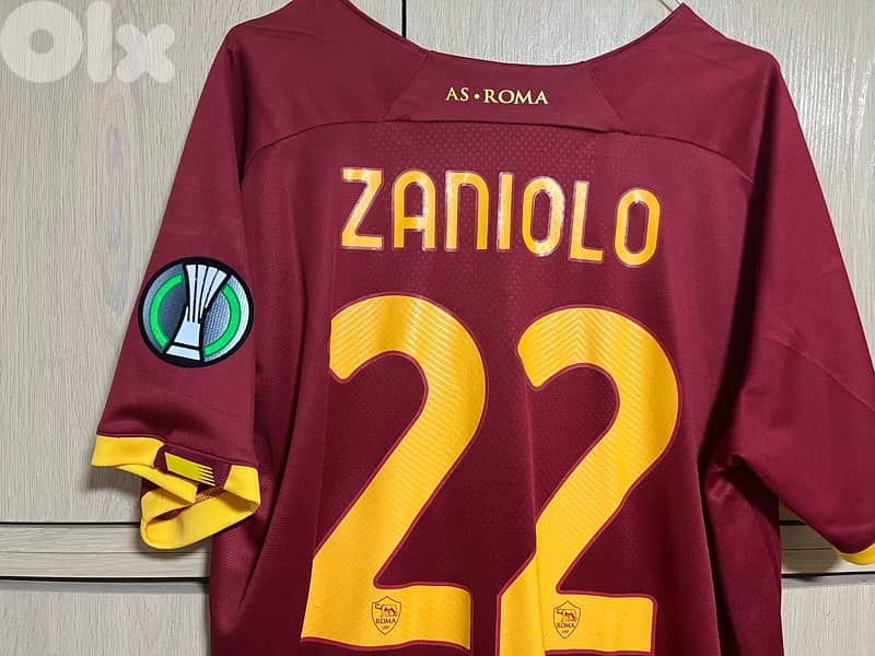 AC roma 2022 home newbalance zaniolo 22  kit 1