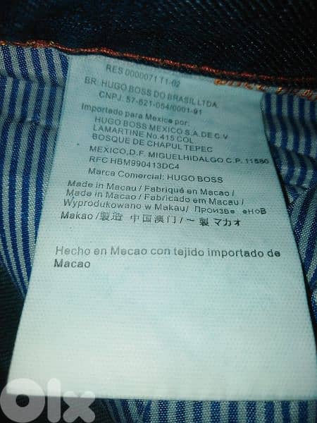ORIGINAL BOSS JEANS size W 44 L34 3